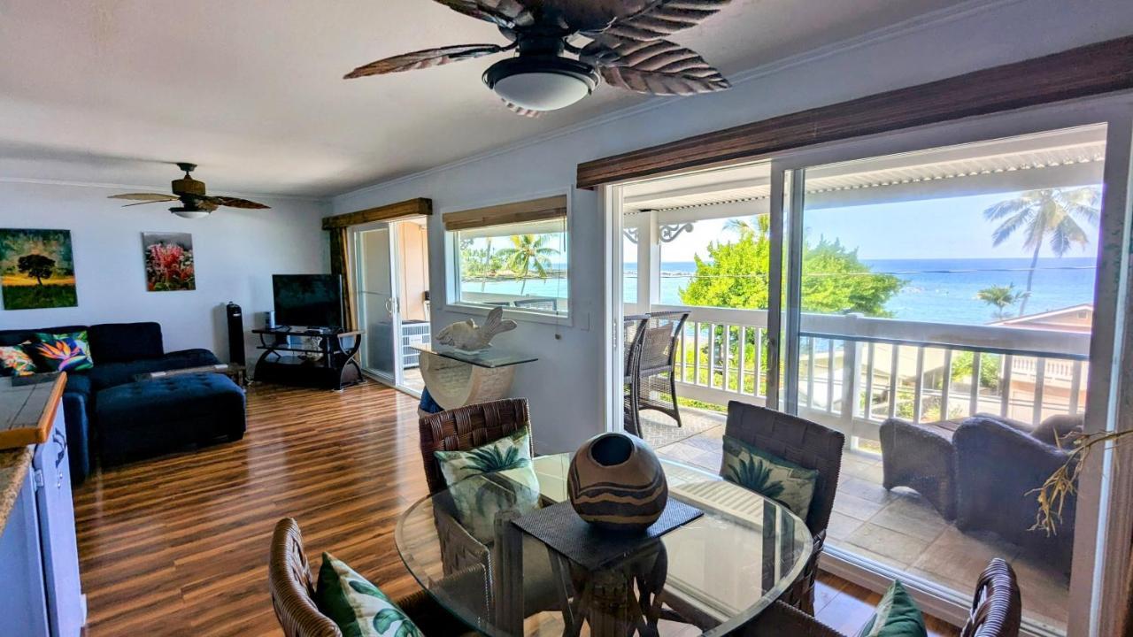 Апартаменты Seaspray Oceanview Каилуа-Кона Экстерьер фото