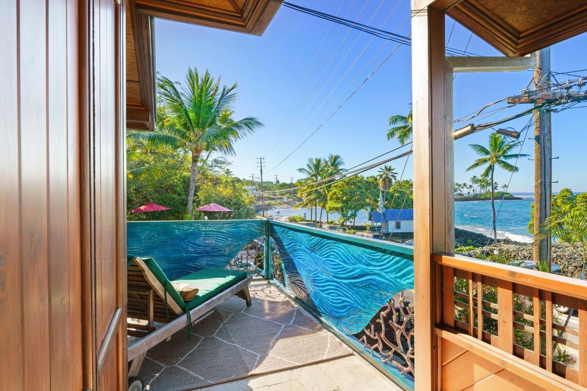 Апартаменты Seaspray Oceanview Каилуа-Кона Экстерьер фото