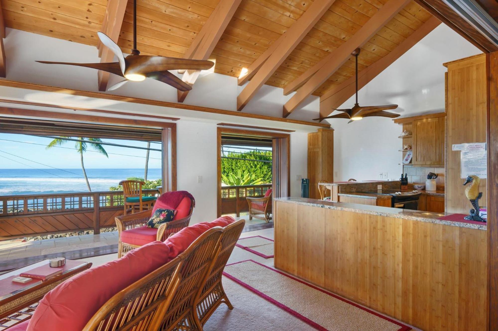 Апартаменты Seaspray Oceanview Каилуа-Кона Экстерьер фото